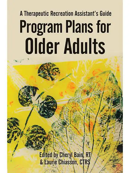 Front Cover of Book - Program Plans for Older Adults