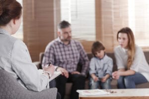 A Day in Life of a Psych Nurse involves dialogue with a patient's family, helping them help their loved ones.